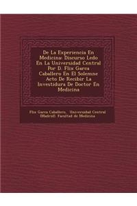 de La Experiencia En Medicina