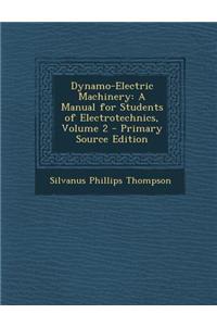 Dynamo-Electric Machinery