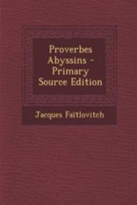 Proverbes Abyssins