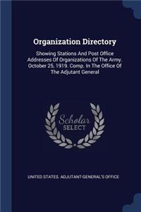 Organization Directory