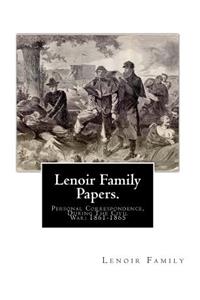 Lenoir Family Papers.