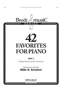 42 Favorites for Piano, Bk 3