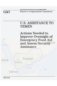 U.S. Assistance to Yemen