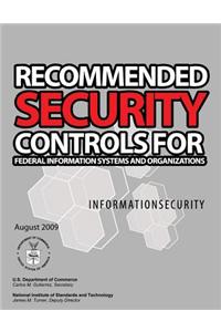 Recommended Security Controls for Federal Information Systems and Organizations