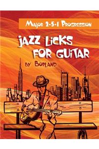 Jazz Licks For Guitar