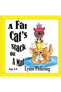 A Fat Cat's Stack on a Mat