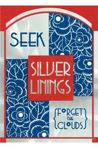 Air Mail with Lighting Bolt - Vintage Airmail Correspondence Card and Stickers