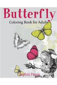Butterfly Coloring Book for Adults