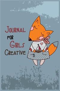 Journal For Girls Creative
