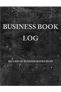 Business Book Log