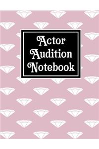 Actor Audtion Notebook