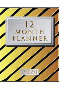 12 Month Planner