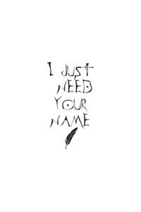 I Juste Need Your Name