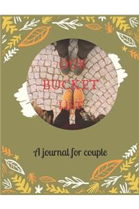 Our bucket list A journal for couple