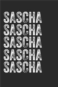 Name SASCHA Journal Customized Gift For SASCHA A beautiful personalized
