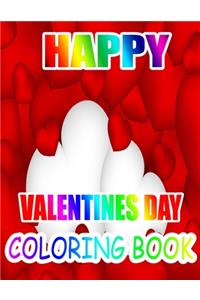 Happy Valentine Day Coloring Book