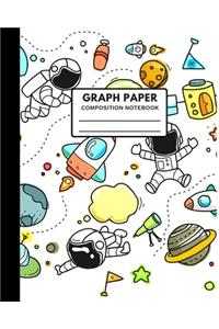 Graph Paper Composition Notebook
