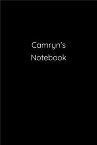 Camryn's Notebook