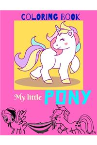 COLORING BOOK My little PONY