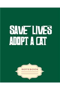 Save Lives Adopt a Cat