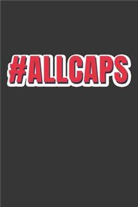 Allcaps Tricolor Notebook