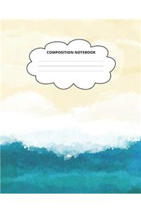 Beach Composition Notebook