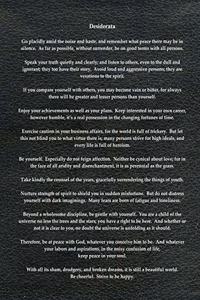 Desiderata