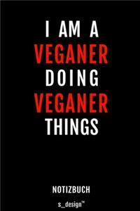 Notizbuch für Veganer