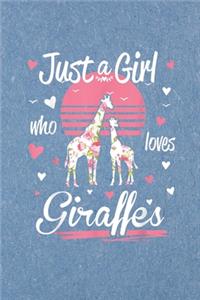 Just a girl who loves giraffes