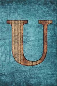 Monogrammed Notebook - U