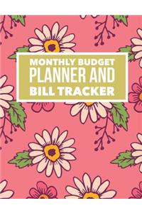 Monthly Budget Planner and Bill Tracker