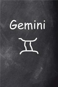 2019 Daily Planner Gemini Symbol Zodiac Sign Horoscope Chalkboard 384 Pages