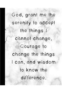 God Grant Me the Serenity