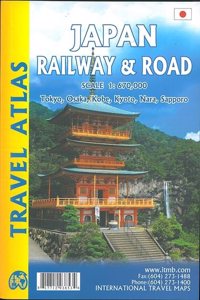 Japan railway and road atlas itm