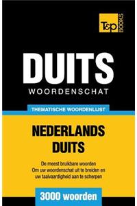 Thematische woordenschat Nederlands-Duits - 3000 woorden