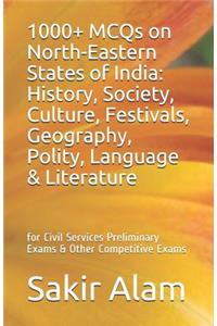 1000+ McQs on North-Eastern States of India