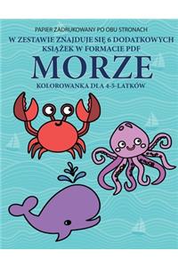 Kolorowanka dla 4-5-latków (Morze)