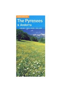 The Rough Guide Map Pyrenees and Andorra