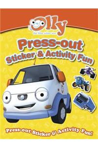 Olly the Little White Van Press-out Sticker & Activity Fun