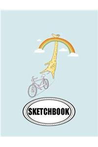 Sketchbook : Tall: 120 Pages of 8.5 x 11 Blank Paper for Drawing, Doodling or Sketching (Sketchbooks)