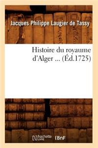 Histoire du royaume d'Alger (Éd.1725)