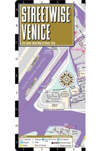 Streetwise Venice Map - Laminated City Center Street Map of Venice, Italy