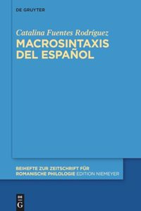 Macrosintaxis del Español