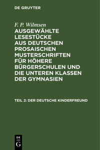 Der Deutsche Kinderfreund, Teil 2