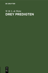 Drey Predigten