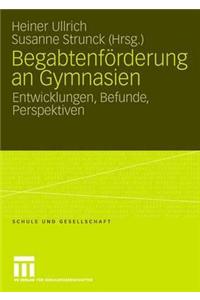Begabtenförderung an Gymnasien