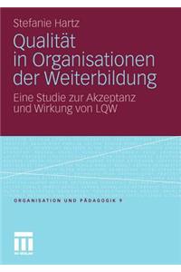 Qualität in Organisationen der Weiterbildung