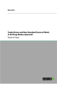 Trade Unions and Non-Standard Forms of Work