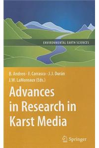 Advances in Research in Karst Media