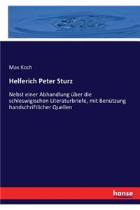Helferich Peter Sturz